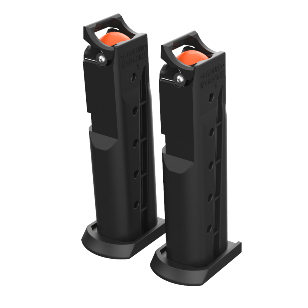 Byrna Spare 5-Round Magazines - Black (Set of 2)