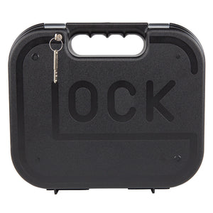 GLOCK GUN CASE NEW VERSION LOCKABLE - 10.5" x 9" x 2.5" Black