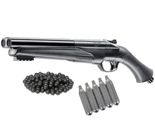 Load image into Gallery viewer, T4E TS / HDS Up To 500+FPS 34+ Joules POWERFUL Custom Home Defense Co2 .68cal Double Barrel Shotgun w/ FREE 25 Genuine T4E Riot Balls!
