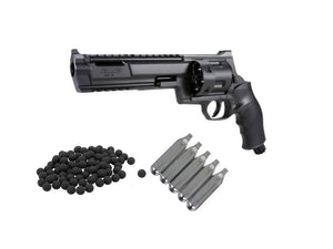 T4E HDR / TR68 POWERFUL CUSTOM HOME DEFENSE UP TO 500 fps 34+ JOULES VERSION REVOLVER .68 Cal. - COMPLETE PACKAGE!