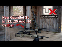 Load and play video in Gallery viewer, NEW UMAREX GAUNTLET SL30 PCP RIFLE .30 CALIBER - .30 CALIBER 1000fps PCP HIGH PRESSURE AIR RIFLE - PREORDER ETA 07/24

