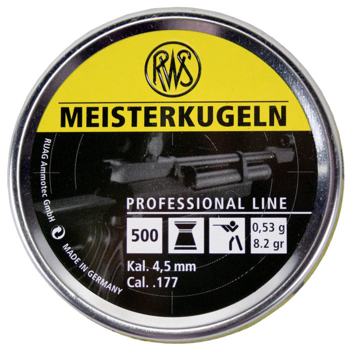 RWS Meisterkugeln Pro Line .177 250ct