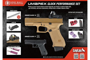 LayLax NINE BALL Umarex Glock 19 Performance Set
