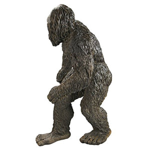 Design Toscano Yeti the Bigfoot Indoor/Outdoor Garden Statue Cryptid Sculpture, Large, 19 Inches Wide, 19 Inches Deep, 28 Inches High, Handcast Polyresin, Full Color Finish