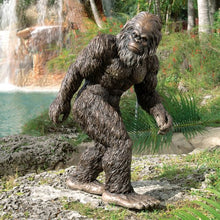 Load image into Gallery viewer, Design Toscano Yeti the Bigfoot Indoor/Outdoor Garden Statue Cryptid Sculpture, Large, 19 Inches Wide, 19 Inches Deep, 28 Inches High, Handcast Polyresin, Full Color Finish
