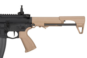 G&G CM16 Raider L 2.0E 6mm Airsoft Rifle in TAN w-MOSFET