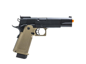 JAG Arms GM5 Black slide with Tan frame Gas Blow Back Pistol