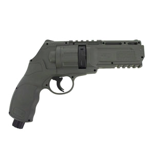 T4E TR50 CUSTOM 22 JOULES 600+fps .50 Caliber Co2 HOME DEFENSE EDITION Revolver- Rubber/Riot Ball - Grey