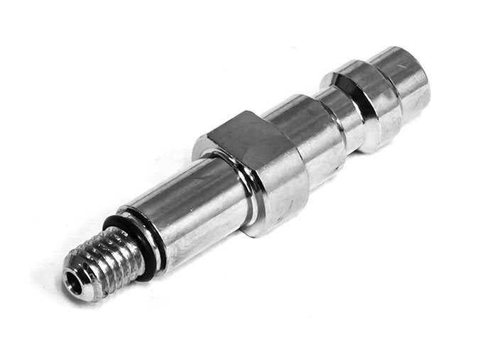 Action Army CNC Stainless Steel HPA Adapter Valve for Green Gas Magazines (Model: KJW / WE-Tech)