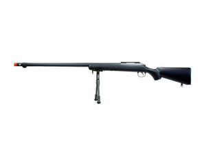 Bravo BV7 High Power Bolt Action Sniper Airsoft Rifle W/Bipod & Fluted Barrel PKG
